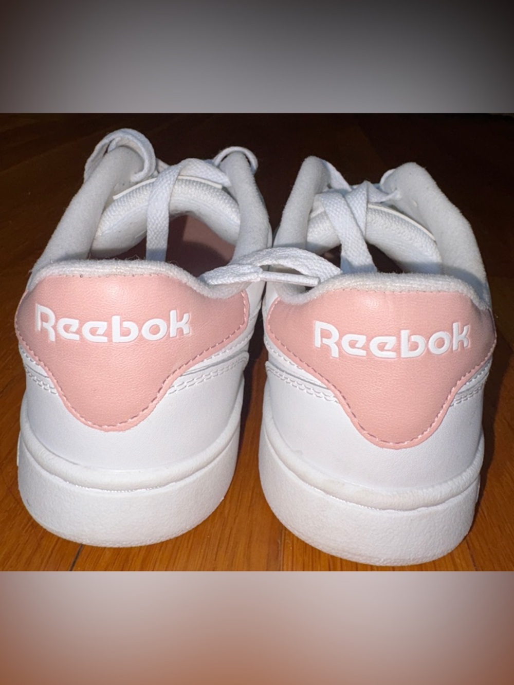 Reebok Club C 85 White & Pink Classic Sneakers